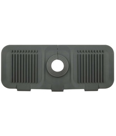 Danesco Faucet Splash Guard Charcoal Grey
