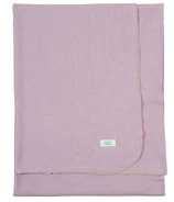 Loulou Lollipop Waffle Stretch Knit Blanket Lavender