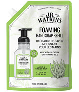 J.R Watkin's Foaming Hand Soap Refill Pouch Aloe & Green Tea