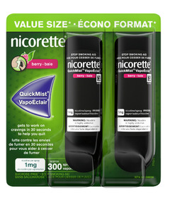Nicorette QuickMist Spray Berry Duo Pack 1mg
