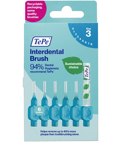 TePe Interdental Brush Original Blue 0.6mm