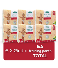 Aleva Naturals Bamboo Baby Training Pants Mega Pack