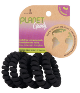 Goody Planet Goody Dentless Bamboo Coils Solid Black Pack