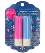 eos Holiday Collection Raspberry Cloud & Blackberry Bellini Lip Balm Stick