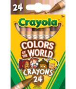 Crayola Crayons de cire Colours of the World