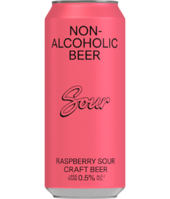 BSA Non-Alcoholic Beer Raspberry Sour