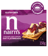 Nairn's Gluten Free Flatbreads Caramelised Onion