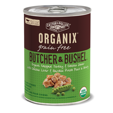 Castor & Pollux Organix Butcher & Bushel Dog Food Castor & Pollux Organix Butcher & Bushel Dog Food