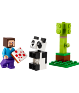 LEGO Minecraft Steve and Baby Panda