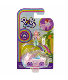 Polly Pocket Doll & Vehicle 8