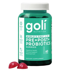Goli Nutrition Gummies Pre + Post + Probiotics