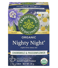 Traditional Medicinals Organic Nighty Night Chamomile & Passionflower