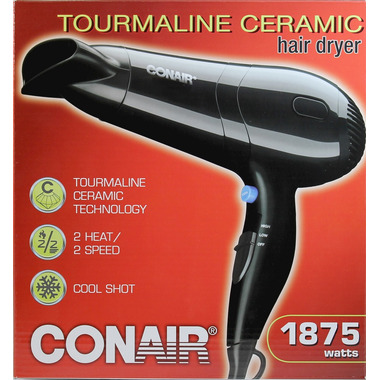 Buy Conair 1875 Watts Tourmaline Ceramic Hair Dryer At Well Ca