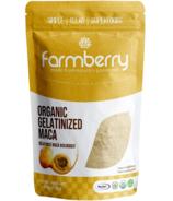 Farmberry Organic Maca Powder Gelatinized (poudre de maca gélatinisée)