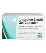 Rexall Ibuprofen Liquid Gel Capsules 200mg