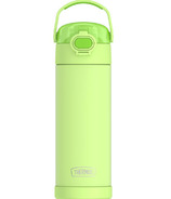 Thermos Stainless Steel FUNtainer Bottle with Spout Locking Lid Neon Lime