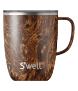 S'well Mug with HandleTeakwood 