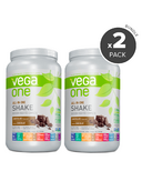 Vega One Lot de 2 paquets de mélange pour boisson fouettée complète à saveur de chocolat Vega One Lot de 2 paquets de mélange pour boisson fouettée complète à saveur de chocolat