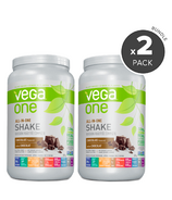 Vega One All-In-One Chocolate Nutritional Shake 2 Pack Bundle