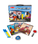Melissa & Doug Secret Decoder Activity Book Kit On-The-Go