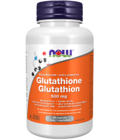 NOW Foods Glutathione 500mg
