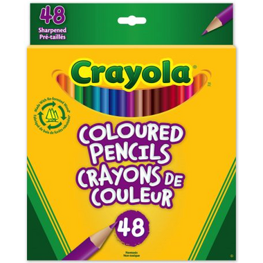 Crayola Coloured Pencils, 100 Count – Crayola Canada
