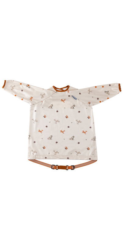 Bibado Long Sleeve Coverall Weaning Bib Curious Cottontails