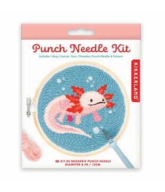 Kikkerland Axolotl Punch Needle