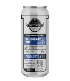 Sober Carpenter Limited Edition Non-Alcoholic Craft Beer Blueberry Wit