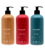 ATTITUDE Holiday Hand Soap Variety Bundle