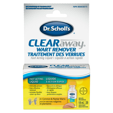 dr scholl's clear away