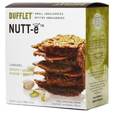 Dufflet Nutt-e Sea Salt Caramel Almond and Pistachio Dufflet Nutt-e Sea Salt Caramel Almond and Pistachio
