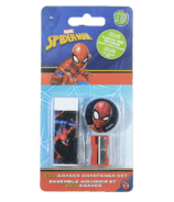 greenre Marvel Spiderman Eco-Eraser and Sharpener Set