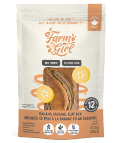 Farm Girl Keto Friendly Banana Caramel Loaf Mix