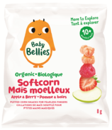 Little Bellies Baby Bellies Organic Berry & Apple Soft Corn Puffs (en anglais)