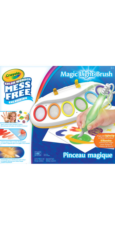 Crayola Color Wonder Mess-Free Magic Light Brush Painting, 48% OFF