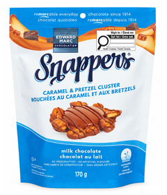 Snappers Original Milk Chocolate Caramel & Pretzel Clusters