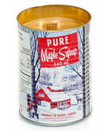 Seracon Wooden Wick Maple Syrup Tin Candle