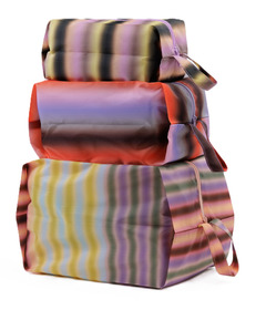 BAGGU 3D Zip Set Gradient Stripes