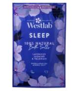 Westlab Sleep Epsom & Dead Sea Bathing Salts with Lavender Jasmine Valerian
