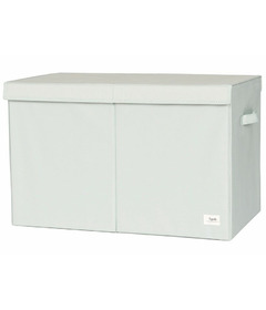 3 Sprouts Recycled Folding Toy Chest Green