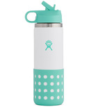 Bouteille à large ouverture Hydro Flask Kids White Island