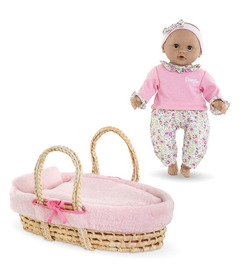 Corolle Calin Maria Doll & Braided Basket