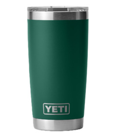 image of YETI Rambler Tumbler Black Forest Green with sku:335006