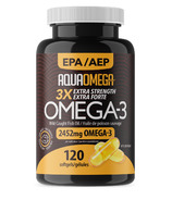 AquaOmega Standard Omega-3 Fish Oil Softgels