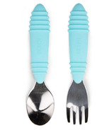 Bumkins Spoon + Fork Blue