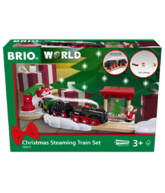 BRIO World Christmas Steaming Train Set
