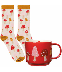 Jubilee By Danica Mug & Socks Set Toadstool