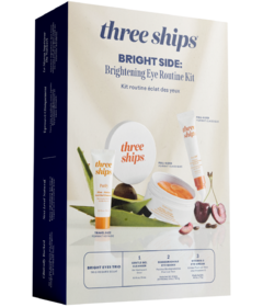Three Ships Bright Side: Brightening Eye Routine Kit