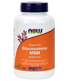 NOW Foods Vegetarian Glucosamine & MSM 1000mg